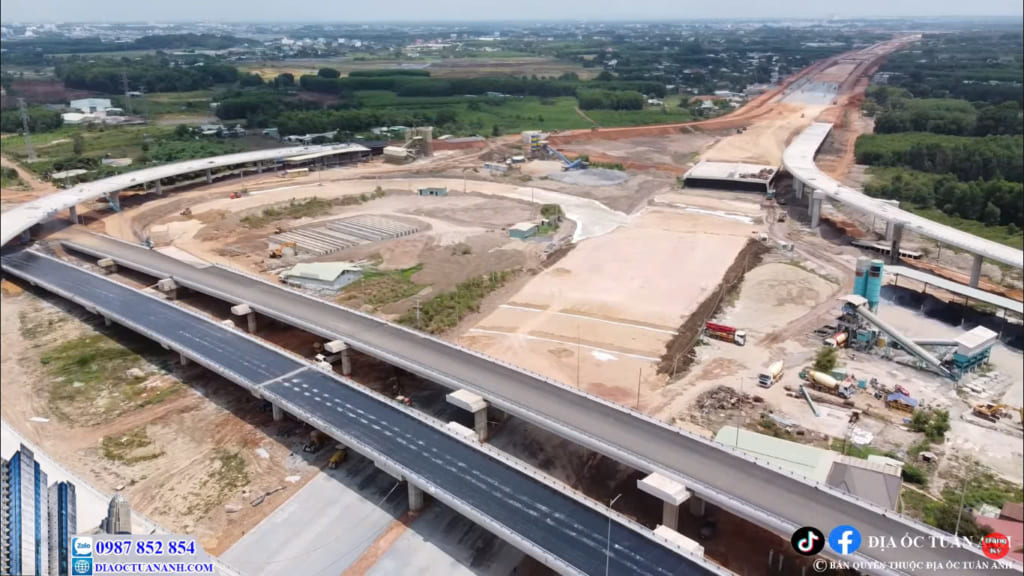 Điều chỉnh 2 tuyến đường kết nối vào sân bay Long Thành 6 2 tuyen duong ket noi vao san bay long thanh 3