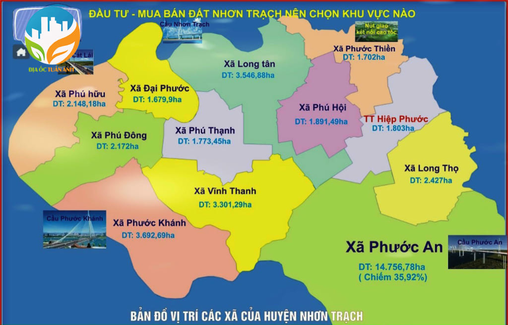 Quy Hoạch Thị Trấn Hiệp Phước Nhơn Trạch 2025 | Giá Đất Thị Trấn Hiệp Phước Nhơn Trạch 8 ban-do-vi-tri-thi-tran-hiep-phuoc