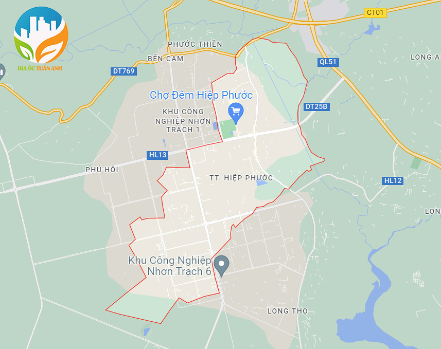Quy Hoạch Thị Trấn Hiệp Phước Nhơn Trạch 2025 | Giá Đất Thị Trấn Hiệp Phước Nhơn Trạch 4 vi-tri-hiep-phuoc