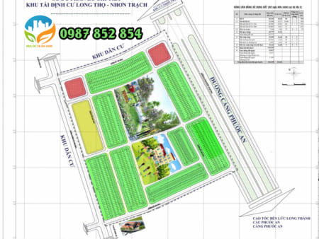 Khu Tái Định Cư Long Thọ Nhơn Trạch Mua Bán T10/2025